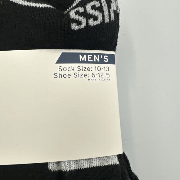 K-Swiss Ankle Socks 6 Pair Mens Size 10-13 Black 1/2 Cushion Flow Cool Y-Heel - Picture 6 of 8